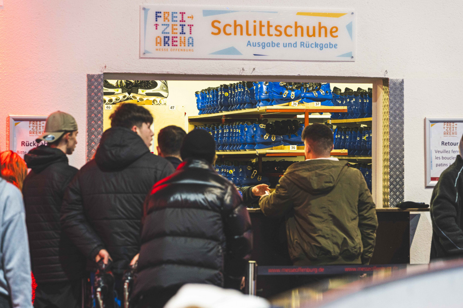 Schlittschuhrückgabe Offenburg